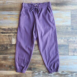NEW Levi's Not For Resale Off Duty Jogger Elastic Waist Hortensia Purple